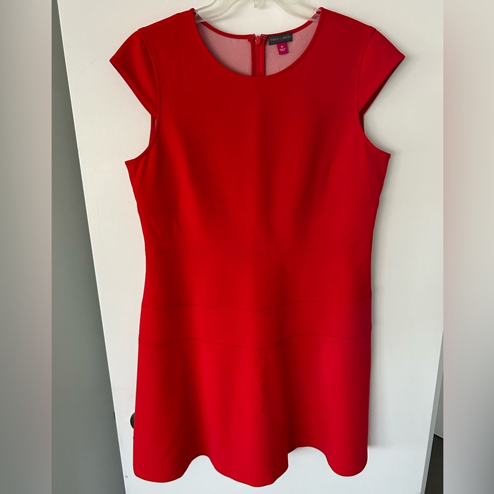 Vince Camuto “chic” red dress, size 14
